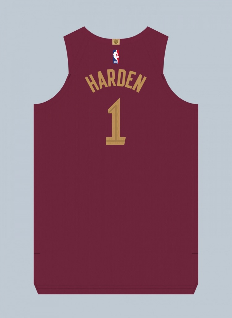 九游电脑版-不变！球衣名记：骑士新援哈登将身披1号战袍