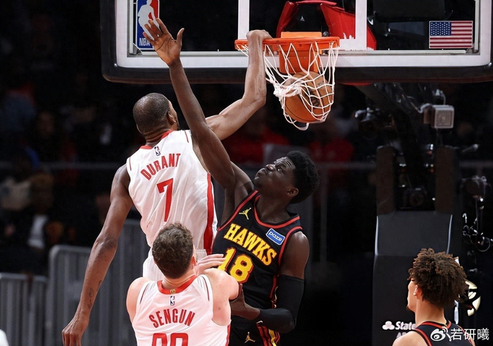 九游体育篮球赛事-大胜老鹰！杜兰特轰31+5，谢泼德成全场第一，火箭交易也有好消息|凯文·杜兰特|弗雷德·范弗里特|亚特兰大老鹰队|休斯敦火箭队|nba_新浪体育_新浪新闻